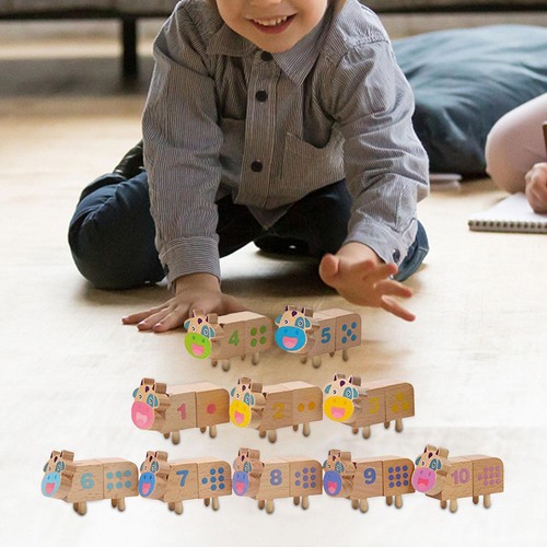 10pcs wooden building blocks - 10pcs,