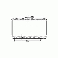 Radiator For Toyota Corolla