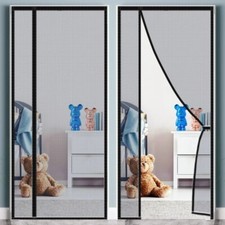 Magic Curtain Door Mesh Magnetic Fastening Mosquito Fly Bug Insect Net Screen