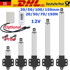 30mm 50mm 100mm 150mm DC 12V Micro Mini Linear Motor Electric Linear Drive