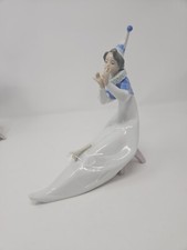 Retired LLadro Spain Porcelain Figurine The Young Jester Trumpeter #6238 READ!!