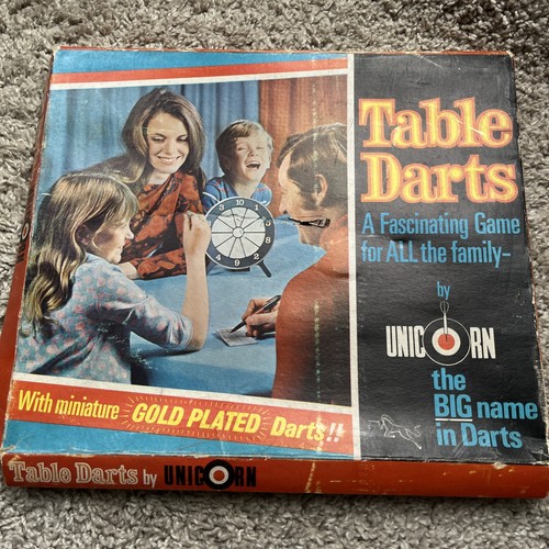 Vintage table darts game - vintage,