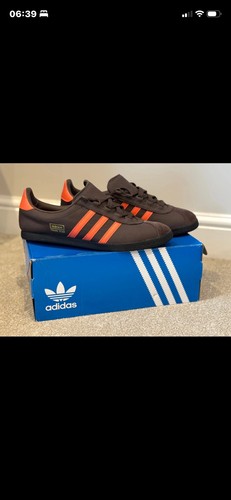 Adidas trimm star - adidas, brown/orange