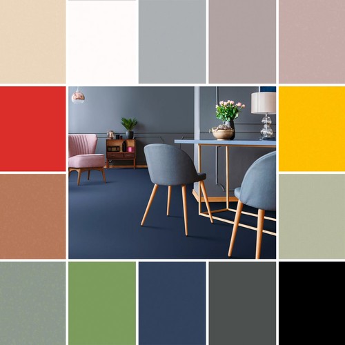 Shades plain colour vinyl - plain,