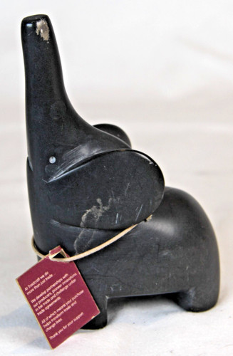 Small hand carved soapstone - small,