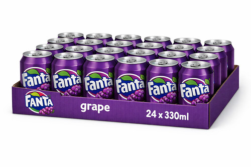 Fanta grape soft - fanta, drink