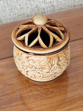 Stoneware Garlic Pot by