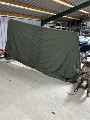 Vintage millitary tent olive - vintage,