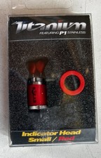 Solar Titanium Indicator Head - Small Red TH17