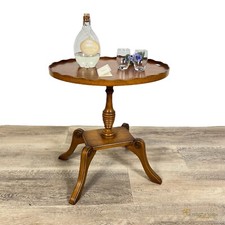 Tavolino antico stile Regency rotondo tavolo in legno da salotto Bevan Funnell