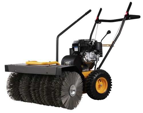 Powered sweeper petrol - powered,