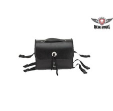 Motorcycle Sissy Bar Bag Black