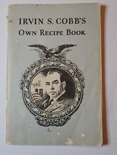 Vintage 1936 Irvin S Cobbs Own Recipes Frankfort Distilleries Bartenders Guide