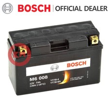Bosch Battery M6 008 YT7B-BS 7Ah 120A Yamaha Yp Majesty Dx 250 1999-2000