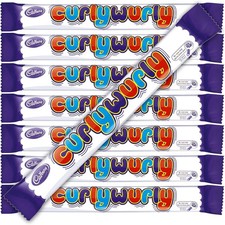 Cadbury Curly Wurly 21.5g (Pack of 48 Pieces ) (1032g) | Uk Free & Fast Dispatch