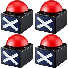 New 4pcs Red Quiz Buzzer with
