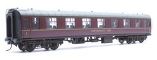 BACHMANN 'OO' GAUGE 39-251A BR MAROON RESTAUARNT #M6 COACH *WEATHERED