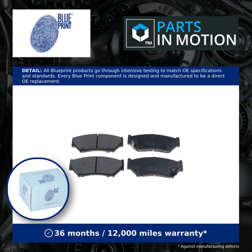 Brake pads set fits - brake,
