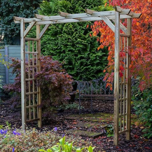 Arch pegola trellis lattice - trellis,
