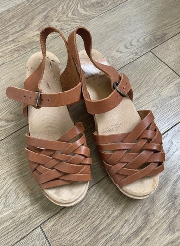 Swedish hasbeens toffel brown - hasbeens,