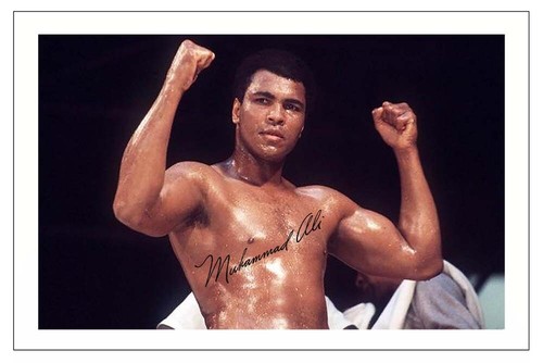 Muhammad ali signed - ali, autograph