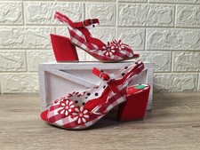 Ruby Shoo Gingham Red & White