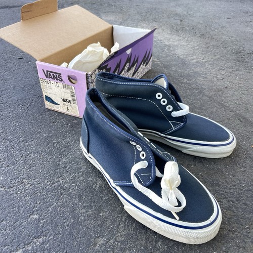 Vintage 80s vans foxing - 80s, canvas