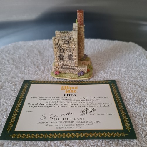 Lilliput lane cornish tin mine - tin,