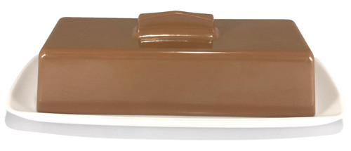 Vintage melamine butter - butter, dish
