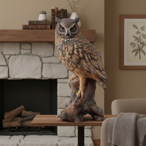 Real life large long - life, owl