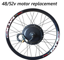 48V/52V 2000W Hub Motor – 27.5" Wheels – DIY Mountain Bike Conversion