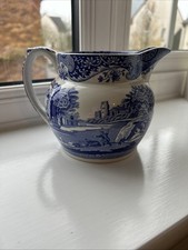 Spode Blue Italian Jug