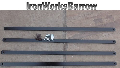 Window security bars flat bar