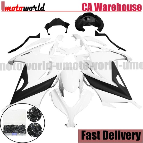 Unpainted fairing kit bolts - fairing, +bolts