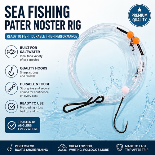 Hook sea fishing rigs - x,