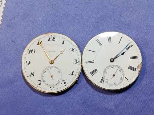 Zenith pocket watch movements