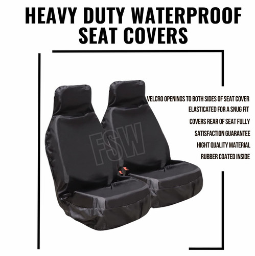 Waterproof car van - car, black