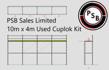 Used Cuplock Scaffolding 10m x