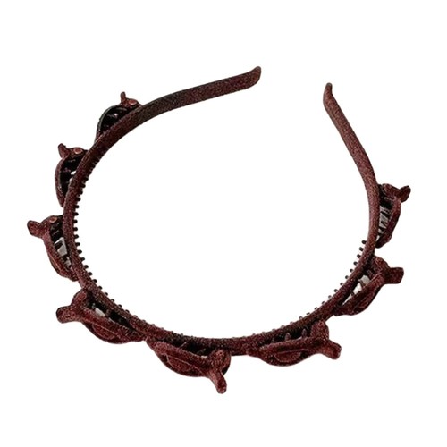 Anti slip braided hair tie - -slip,