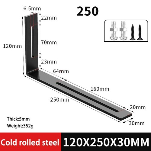 Stainless steel angle bracket - stainless,