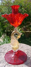 ruby red Murano glass