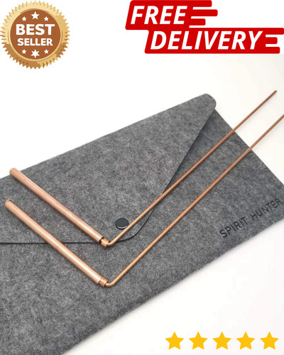 Copper dowsing rod 2pcs - dowsing, rod-