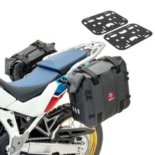 Saddlebags + Plate for Honda