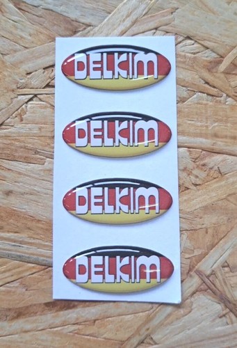Delkim sticker set - 4×,