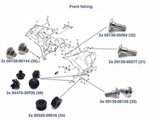 Suzuki GSX650F Stainless steel