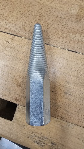 Tapered polishing spindle for - tapered,