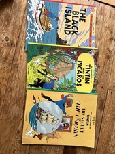 Tintin Books X3 The Black