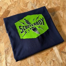 Scooterboy T-Shirt Navy/Green
