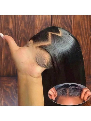 Inch straight human hair - straight,