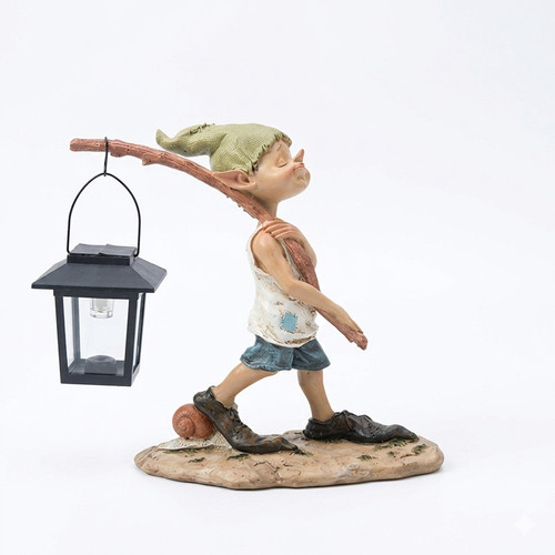 Solar pixie garden ornament - pixie,